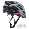 KASK ROWEROWY AWINA by MOON MTB L SREBRNO/CZARNY