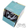 KASK ROWEROWY AWINA by MOON MTB L SREBRNO/CZARNY