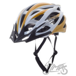 KASK ROWEROWY AWINA by MOON MTB M ŻÓŁTO/BIAŁY