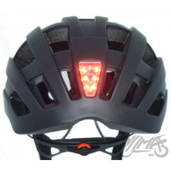 KASK ROWEROWY AWINA by MOON URBAN L CZARNY MAT