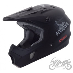 KASK ROWEROWY AWINA by MOON BMX L CZARNY MAT