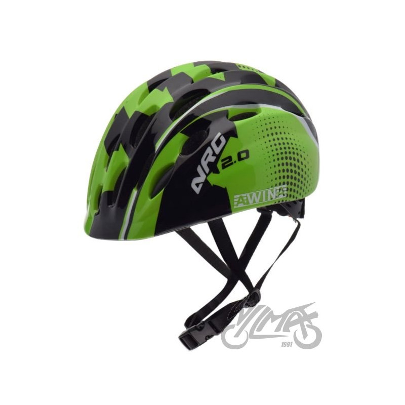 KASK ROWEROWY AWINA by MOON DZIECIĘCY M ZIELONY