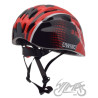 KASK ROWEROWY AWINA by MOON DZIECIĘCY M CZERWONY