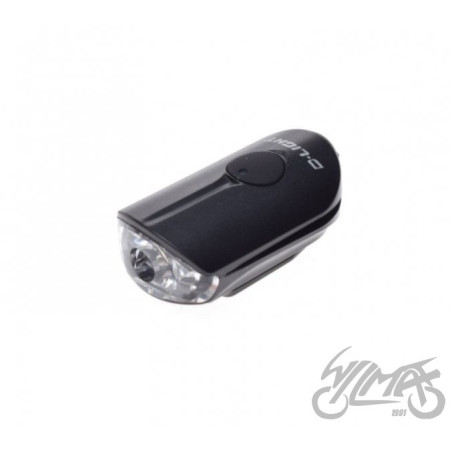 LAMPA D-LIGHT ROWEROWA PRZÓD LED 100 LUMENÓW USB
