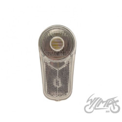 LAMPA ROWEROWA NA WIDELEC PRZÓD NA DYNAMO 6V 2.4W