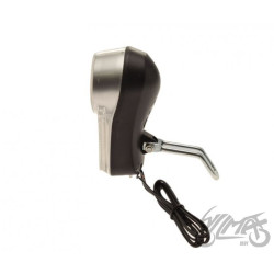 LAMPA ROWEROWA NA WIDELEC PRZÓD NA DYNAMO 6V 2.4W