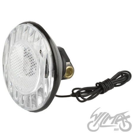 LAMPA ROWEROWA PRZÓD NA DYNAMO