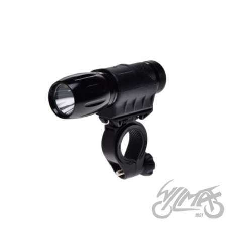 LAMPA ROWEROWA PRZÓD 1 LED ALU