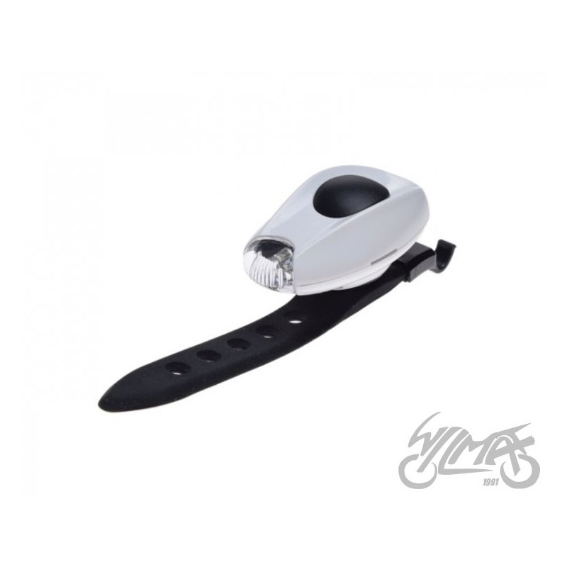 LAMPA ROWEROWA PRZÓD LED I NA KASK ROWEROWY
