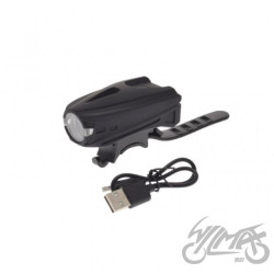 LAMPA ROWEROWA PRZÓD 1 LED 250 LM