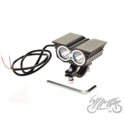 LAMPA PRZÓD 2xLED KSZTAŁT SOWY 12V-80V 3000 LM