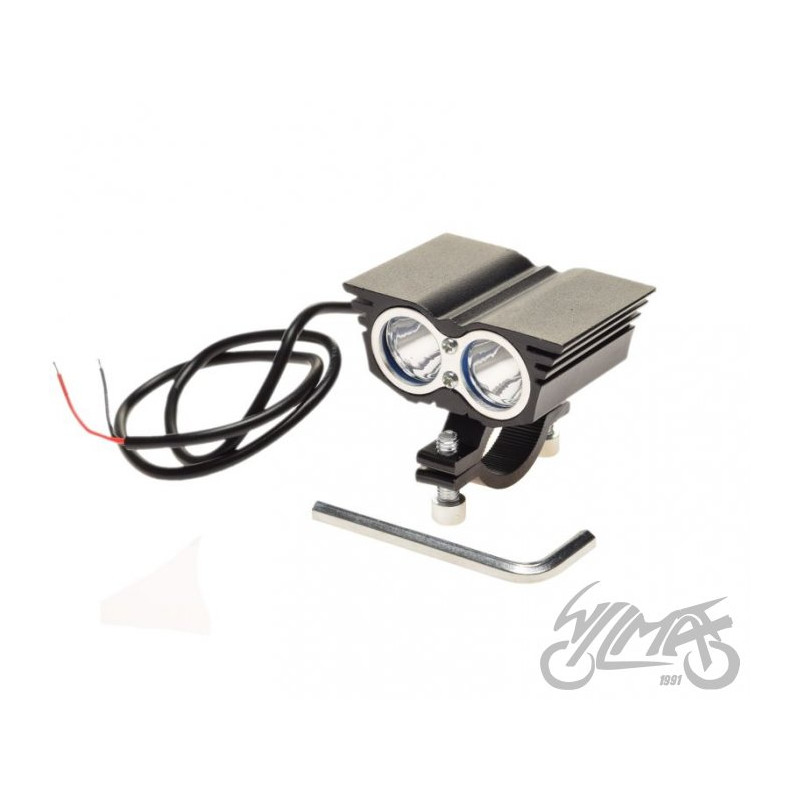 LAMPA PRZÓD 2xLED KSZTAŁT SOWY 12V-80V 3000 LM
