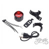 LAMPA ROWEROWA TYŁ LED USB