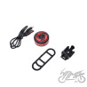 LAMPA ROWEROWA TYŁ LED USB