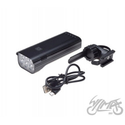 LAMPA ROWEROWA PRZÓD 6 LED ALU