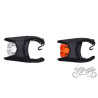 LAMPA ROWEROWA PRZÓD TYŁ LED kpl. 2 szt SILIKON