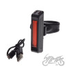 LAMPA ROWEROWA TYŁ COB LED USB
