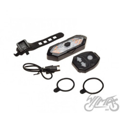 LAMPA ROWEROWA TYŁ LED + KIERUNKI