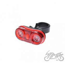 LAMPA ROWEROWA TYŁ 2 x 0.5 WATT LED