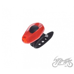 LAMPA ROWEROWA TYŁ LED I NA KASK ROWEROWY