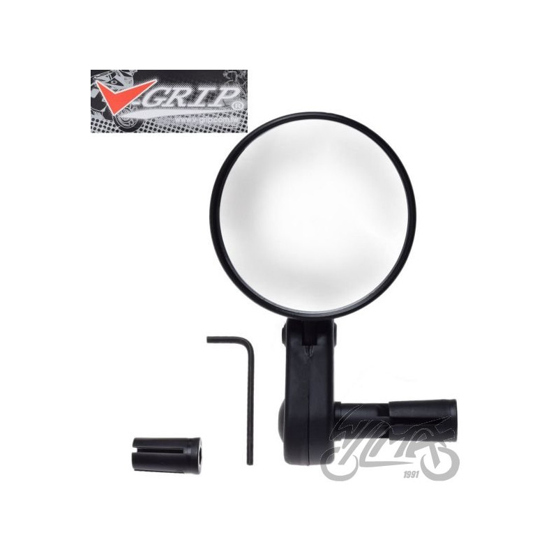 LUSTERKO ROWEROWE W KIEROWNICĘ V-GRIP OKRĄGŁE