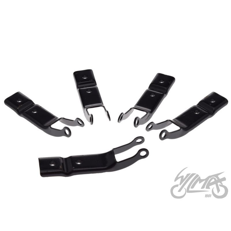 UCHWYT LAMPY DO KOSZA ROWEROWEGO 5szt
