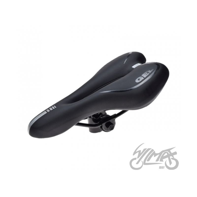 SIEDZENIE ROWEROWE MTB CZARNE GEL