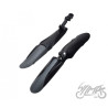 BŁOTNIK 24/28 ROWEROWY PLASTIKOWY P+T CZARNO/SZARY