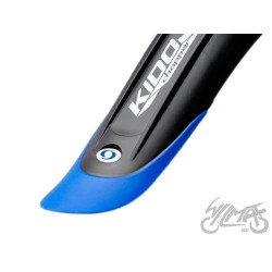 BŁOTNIK ROWEROWY PLASTIK 16 KIDO LONG CZAR/NIEB