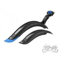 BŁOTNIK ROWEROWY PLASTIK 16 KIDO PRO CZAR/NIEB
