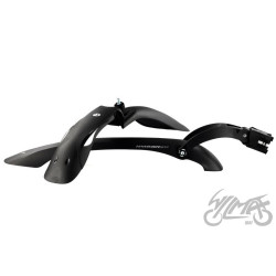 BŁOTNIK ROWEROWY PLASTIK 24/29 HAMMER 2 CZAR/BIAŁ