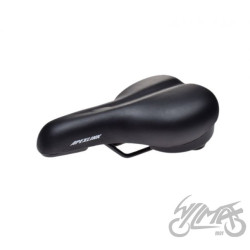 SIEDZENIE ROWEROWE MTB CZARNE ELASTOMER
