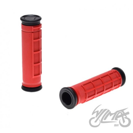 CHWYT KIEROWNICY V-GRIP ROWEROWY CZERWONO/CZARNY