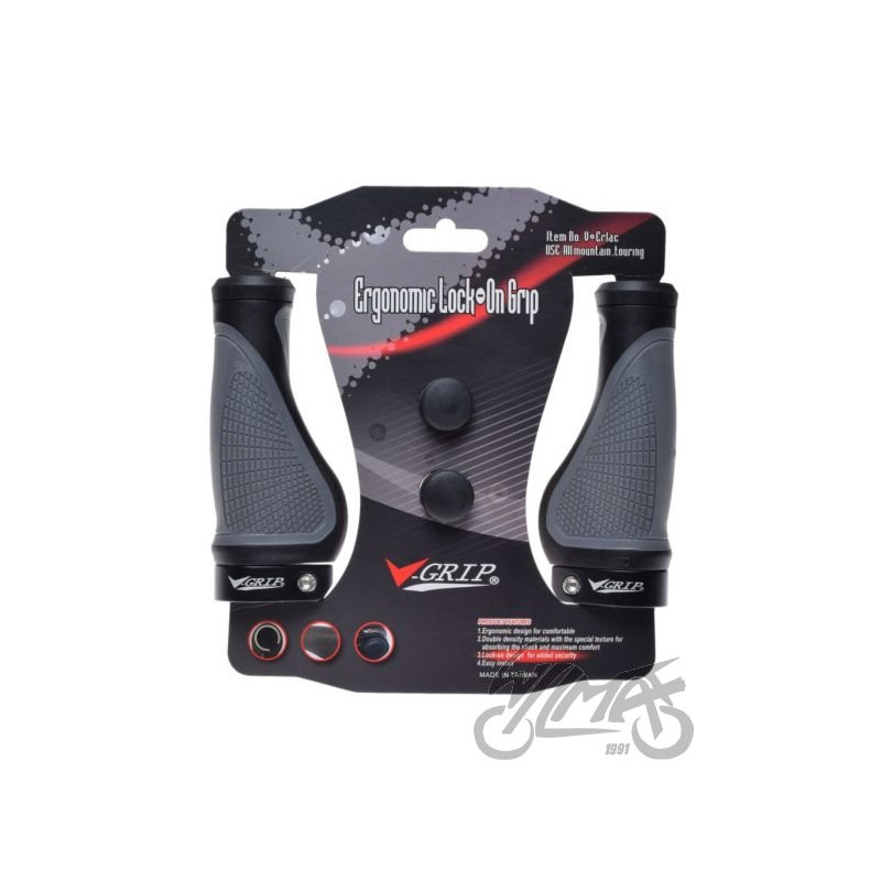 CHWYT KIEROWNICY V-GRIP ROWEROWY ERGO PRZYKRĘCANY