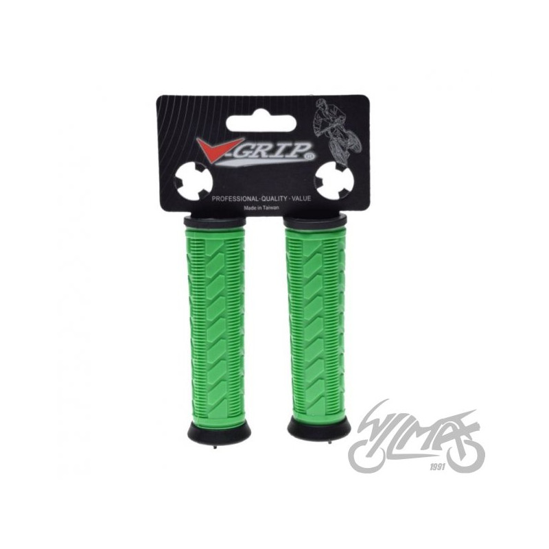 CHWYT KIEROWNICY V-GRIP ROWEROWY GEL ZIELONY
