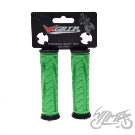 CHWYT KIEROWNICY V-GRIP ROWEROWY GEL ZIELONY