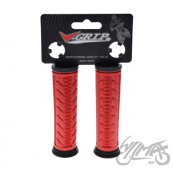 CHWYT KIEROWNICY V-GRIP ROWEROWY GEL CZERWONY