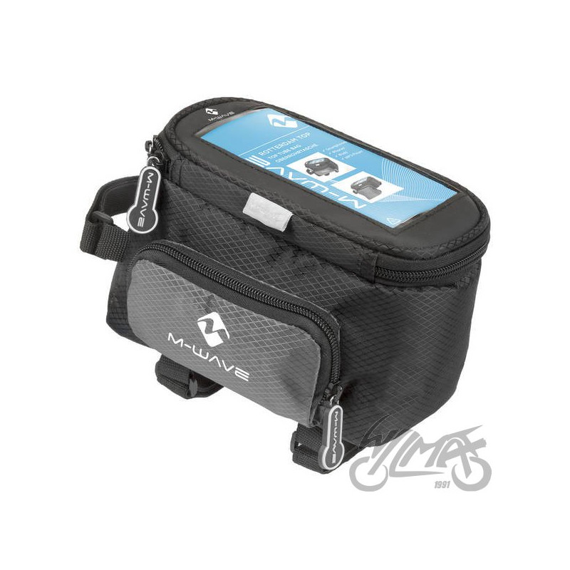 SAKWA M-WAVE ROWEROWA NA RAMĘ CZARNA XL