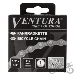 ŁAŃCUCH ROWEROWY 1 RZ. VENTURA 1/2 x 1/8 x 112L