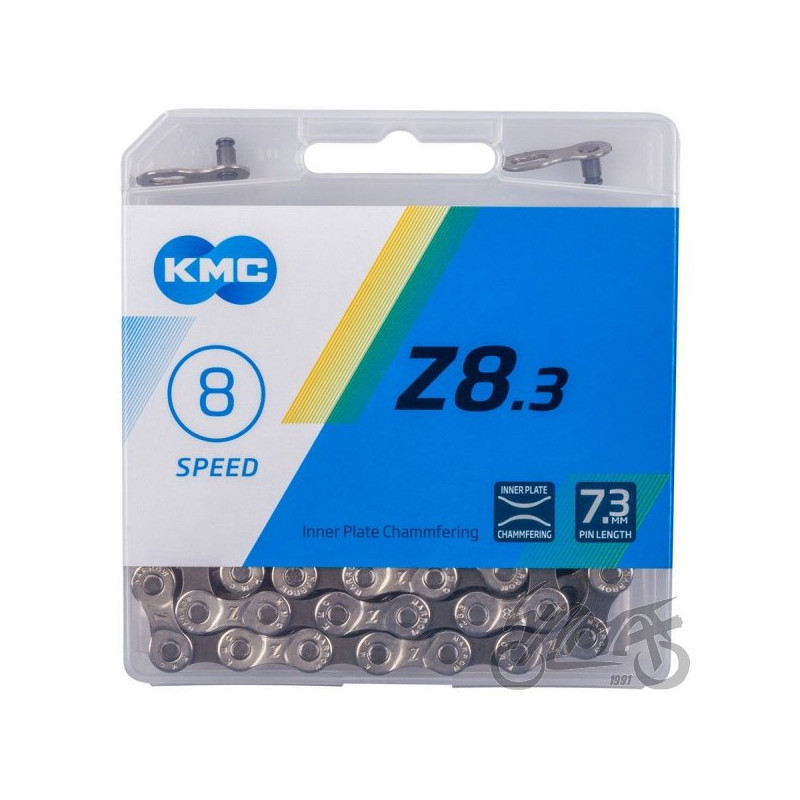 ŁAŃCUCH ROWEROWY KMC Z8.3 1/2" x 3/32" 114L