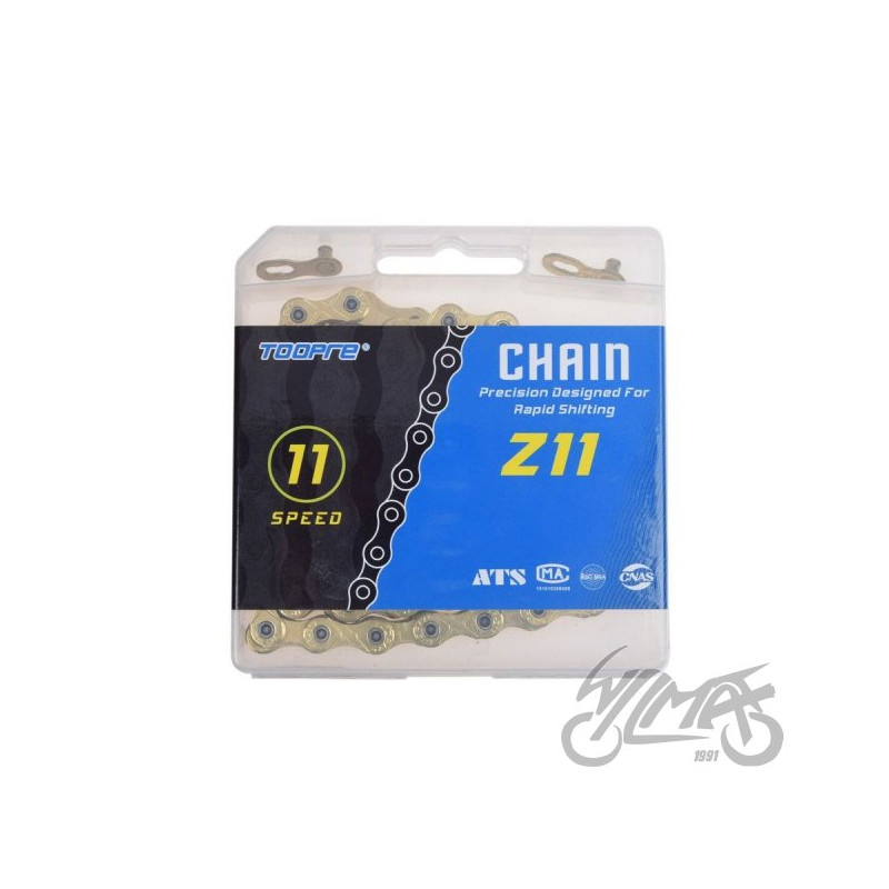 ŁAŃCUCH ROWEROWY TOOPRE Z11 1/2" x 11/128" 116L