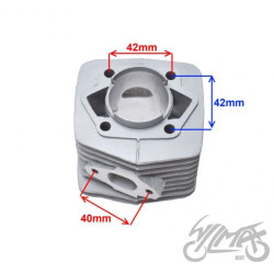 CYLINDER SILNIK ROWEROWY 50 cc kpl 2T