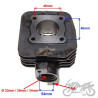 CYLINDER DO Peugeot Ludix POWIETRZE 40mm