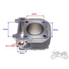 CYLINDER DO YAMAHA Cygnus 125ccm 51,50 mm
