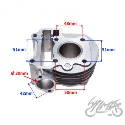 CYLINDER DO HONDA 4T DIO VISION 50 37.80