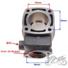 CYLINDER DO KYMCO DINK 60 LC , SUPER 9 LC 44MM