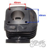 CYLINDER DO HONDA DIO 50 AF35 WM