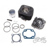 CYLINDER + GŁOWICA 70 cc 2T 47,00mm ŻELIWO QUANTUM