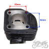 CYLINDER 60 CC 2T 43,00 2T SWORZEŃ 12 KEEWAY
