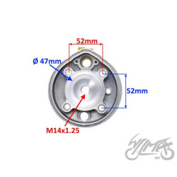 GŁOWICA CYLINDRA DO APRILIA AM6 AM345-70 70cc